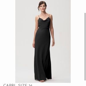 Jenny yoo black bridesmaid dress! Great condition!